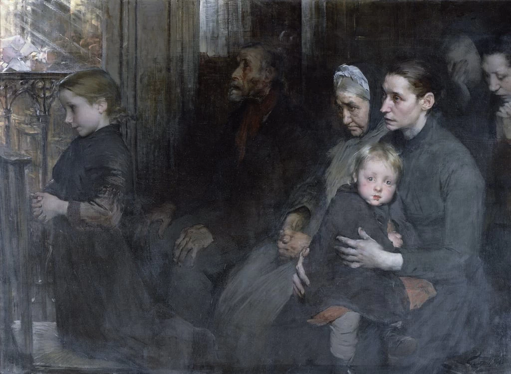 Rassegnati al loro lutto, 1901 - Musee d'Orsay, Paris